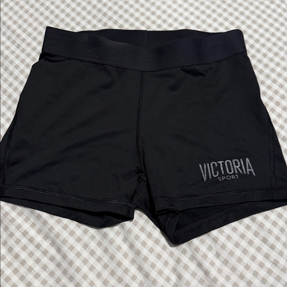 Victoria sport Women's Athletic Shorts with Black and Pink Design